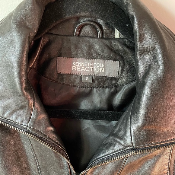Kenneth Cole | Leather Jacket - Picture 3 of 6